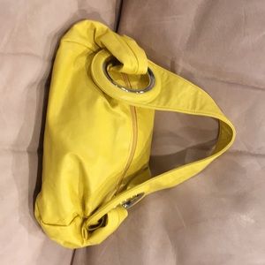 Yellow purse